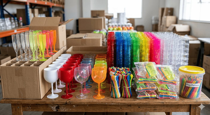 Distribuidora de produtos para festa com preço de atacado